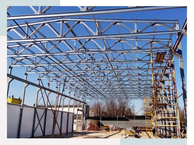 Строительство цехов в Рыбинск от 624 руб. под ключ