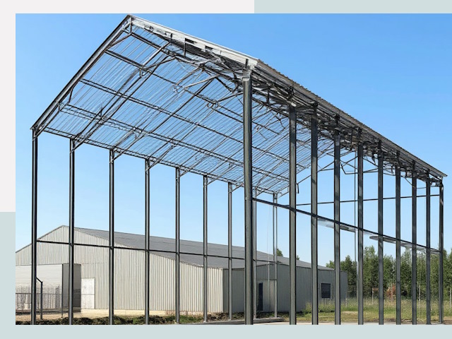 Прямо стенные ангары от СтальСтрой-Рбн по цене 624 руб.