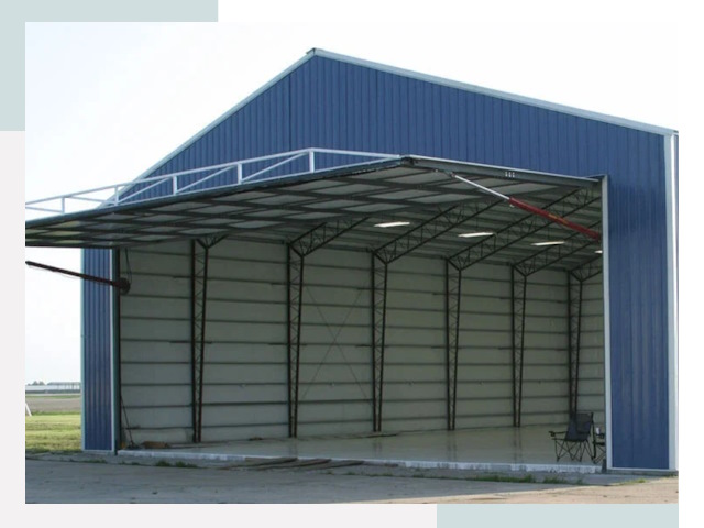 Прямо стенные ангары в Рыбинске