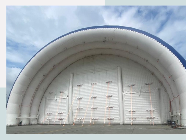 Пневмокаркасные ангары от СтальСтрой-Рбн по цене от 624 руб.