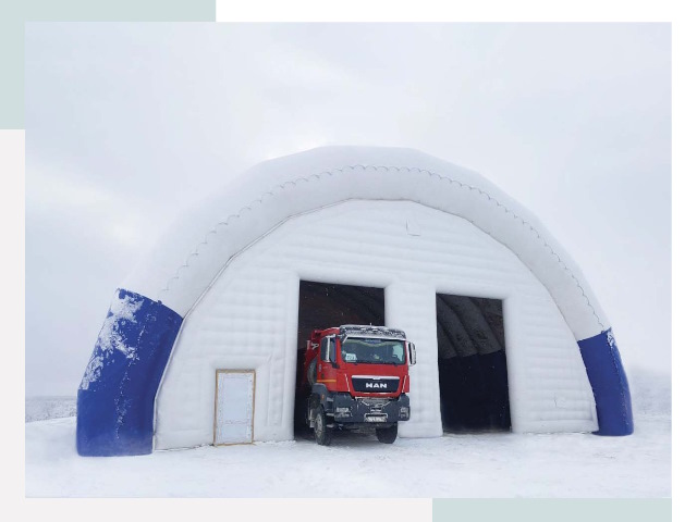 Мобильные ангары в Рыбинске