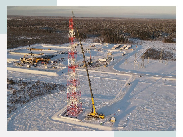 Мачты связи в Рыбинске