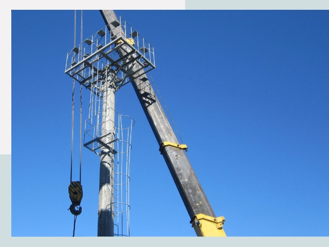 Монтаж осветительных мачт в Рыбинск от 624 руб.