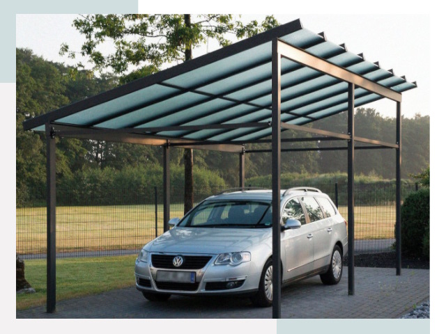 Навесы для автомобилей в Рыбинске