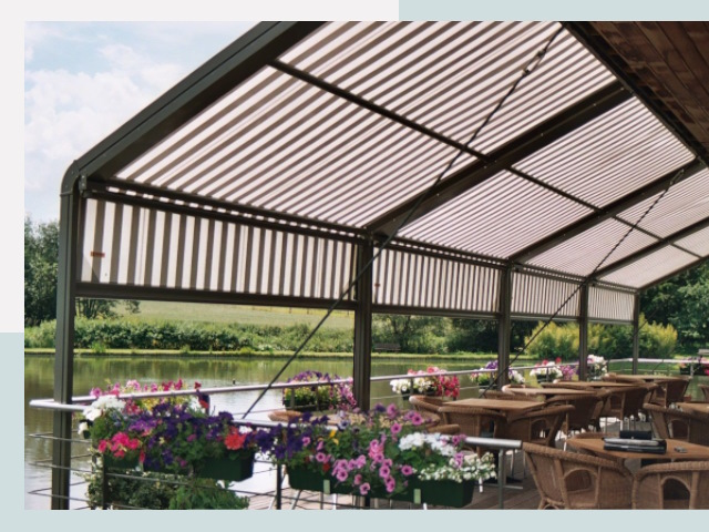 Элегантные навесы для кафе от 624 руб в Рыбинск