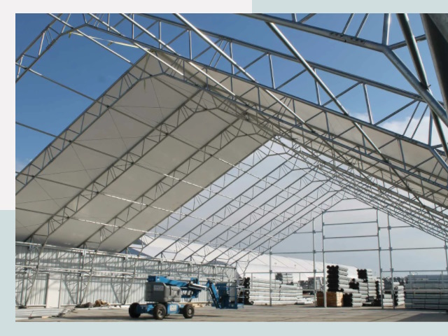 Каркасно-тентовые сооружения от СтальСтрой-Рбн по цене 624 руб.