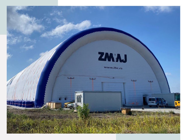 Брендирование ангаров в Рыбинске