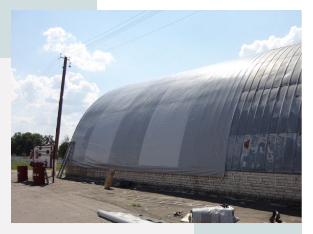 Ремонт ангаров в Рыбинске