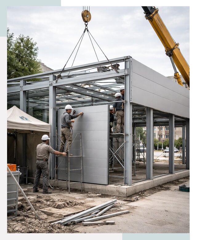 СтальСтрой-Рбн: торговый павильон под ключ в Рыбинске от 36428 р.