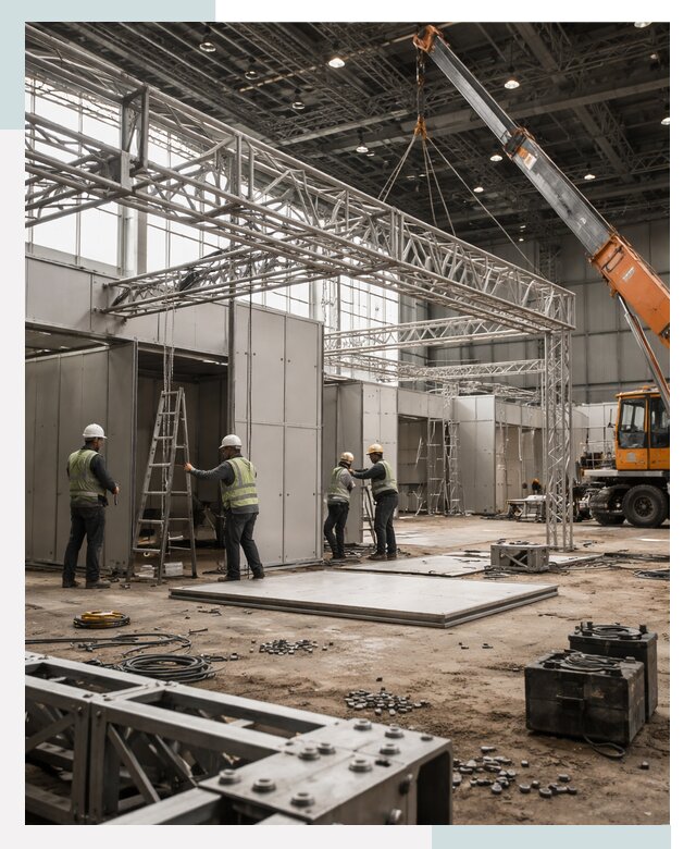 Строительство выставочных павильонов в Рыбинске от 36428 р.| СтальСтрой-Рбн